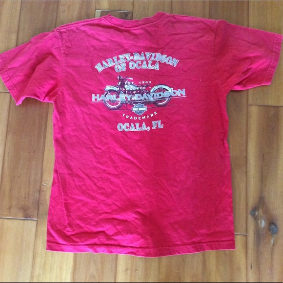 Harley-Davidson Other - Harley Davidson red t shirt size XL